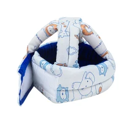 I Love Animals Blue Cushioned Safety Helmet