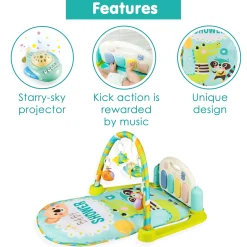 I Love Animals Multicolour Piano Activity Gym