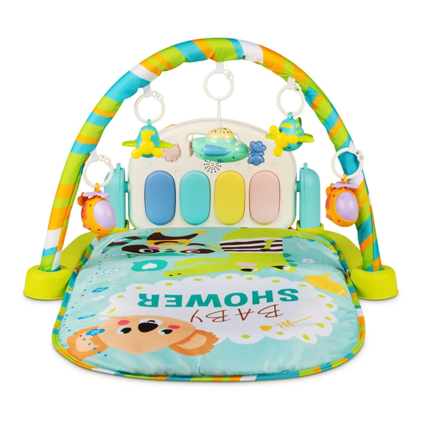I Love Animals Multicolour Piano Activity Gym