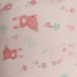 I Love Animals Pink Pillow