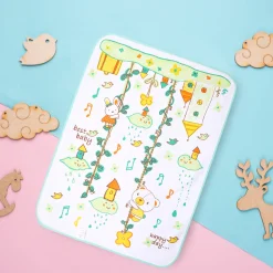 Imaginary World Green Water-resistant Bed Protector