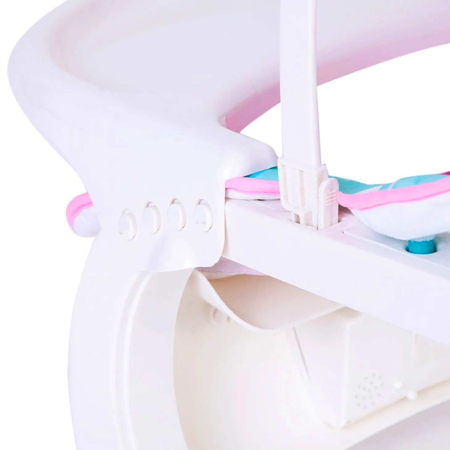 2 In 1 Rocker Cum Feeding Chair 20 Kg Pink