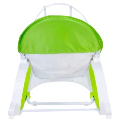 Infant To Toddler With Animals In Jungle Happy Baby Bouncer With Hanging Toys Green