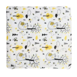 Into The Wild Yellow Bamboo Blanket