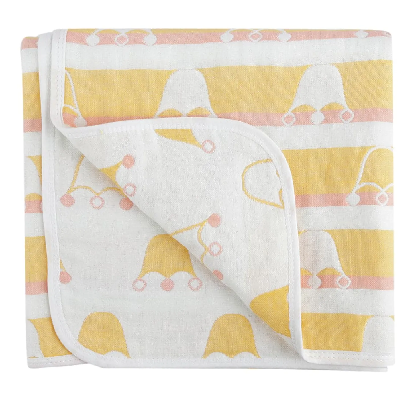 Jellyfish Yellow XL Muslin Blanket