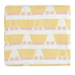 Jellyfish Yellow XL Muslin Blanket