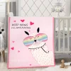 Keep Being Amazing Pink Two-Ply Blanket