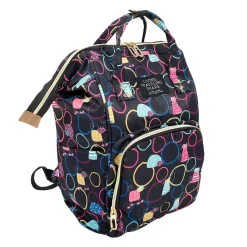 Kitty Black Diaper Bag