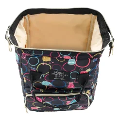 Kitty Black Diaper Bag