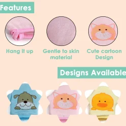 Kitty Pink Hand Glove Bath Sponge