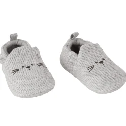 Knitted Grey Casual Booties