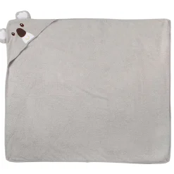 Koala Bear Grey Hooded Towel