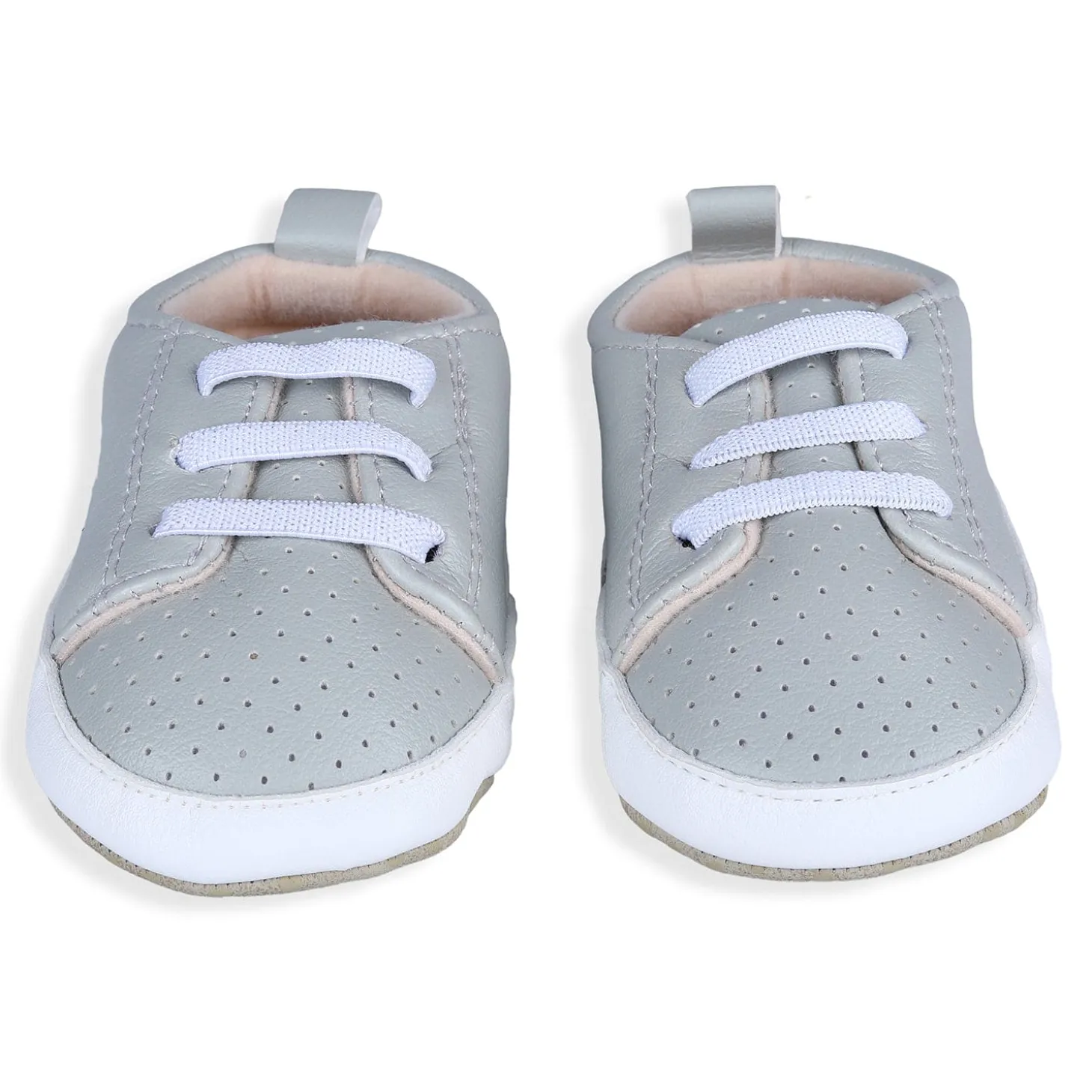 Lace-Up Comfortable And Breathable Anti-Slip Sneaker Shoes - Grey