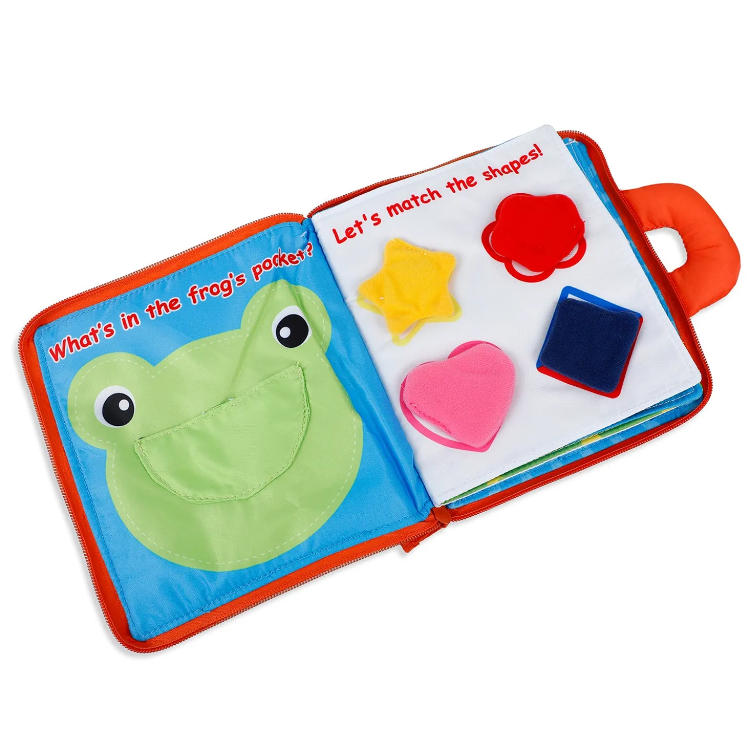 Learning Basic Tasks Multicolour Activity Cloth Book