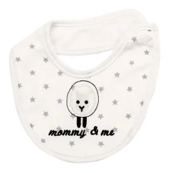 Lion And Panda Baby Black And White 3 Pk Bibs