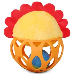 Lion Orange Rattle Ball