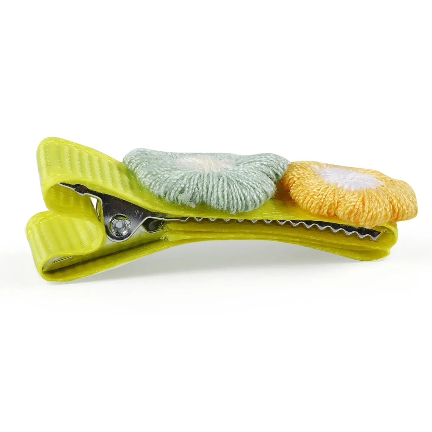 Manto Fruity Hair Clips Set 5 Pcs - Yellow