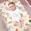 Mattress With Fixed Neck Pillow And Bolsters I Love Animals Cream