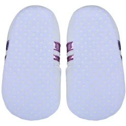 Metallic Stripes Fancy Anti-Slip Sneaker Shoes - White