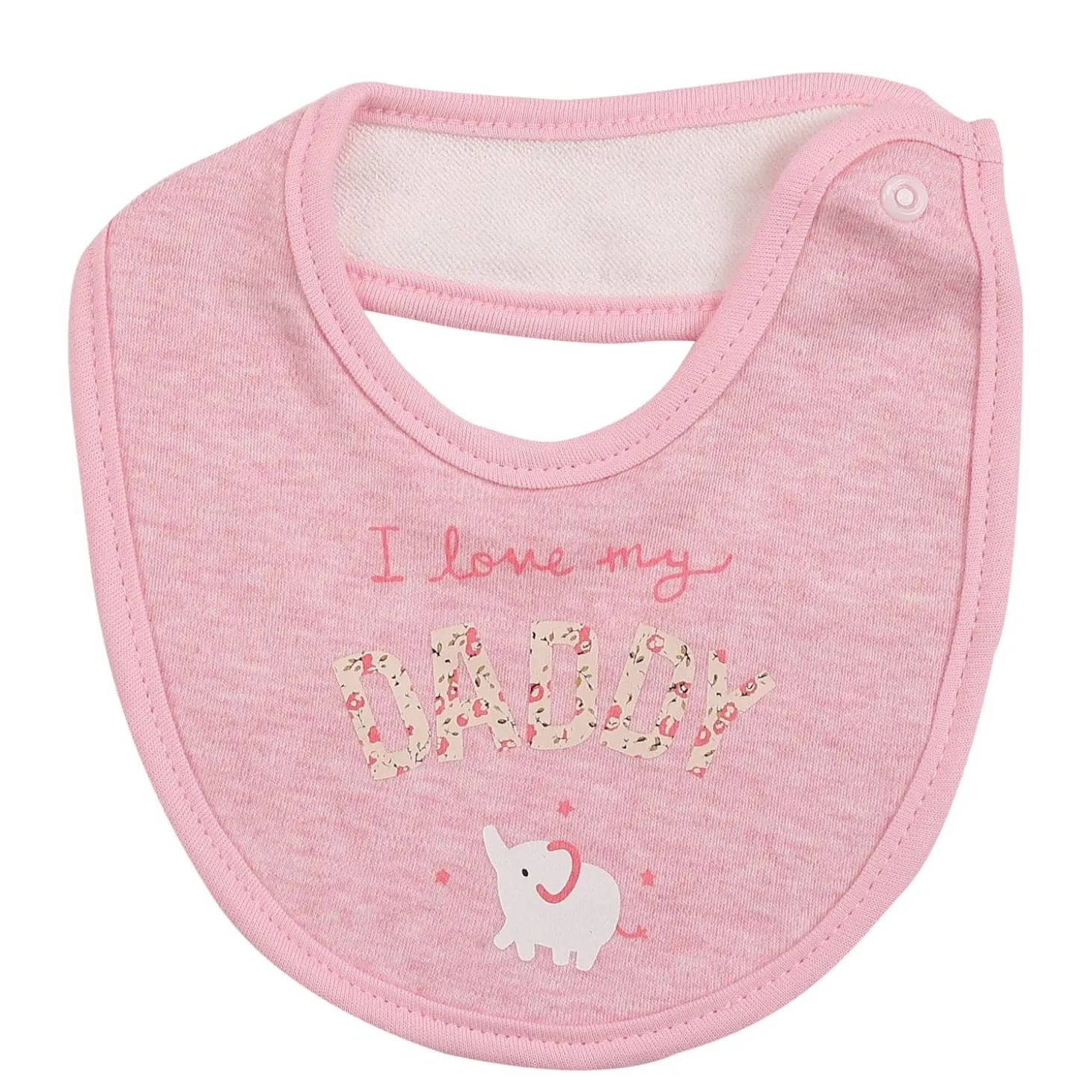 Mommy And Daddy's Princess Pink 3 Pk Bibs