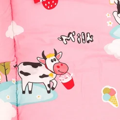 Mosquito Net Tent Mattress Set With Neck Pillow Milkaholic Peach