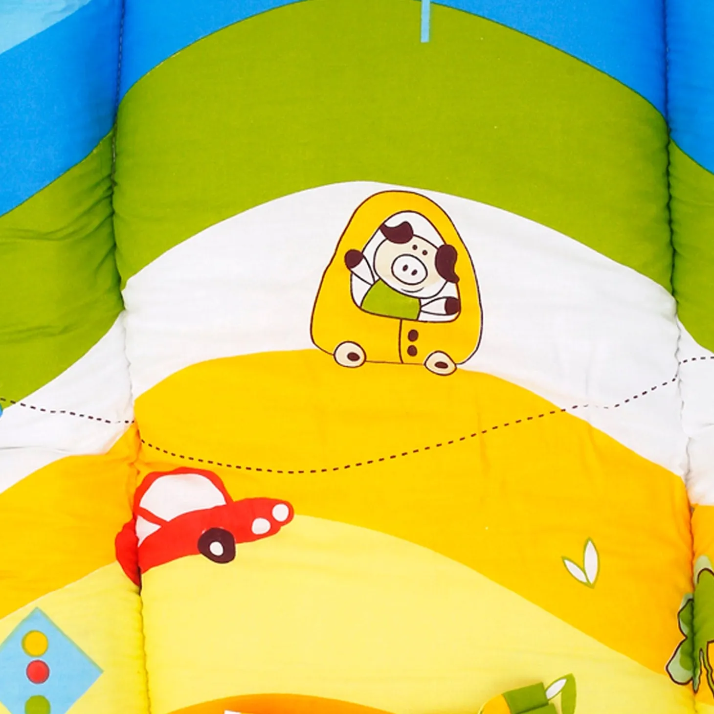 Mosquito Net Tent Mattress Set With Neck Pillow Cruising In My Car Multicolour