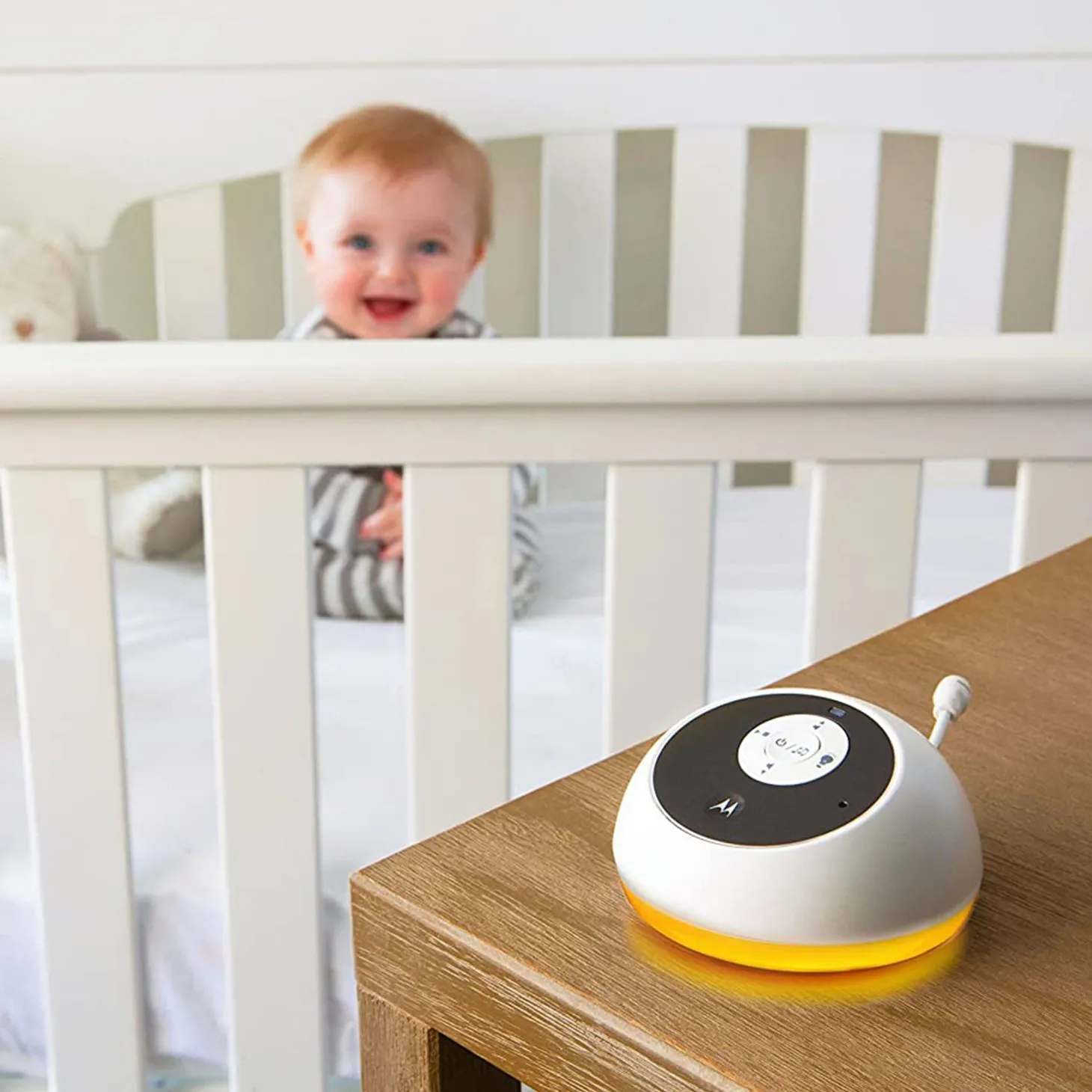 Motorola Digital Audio With Baby Care Timer Baby Monitor - White