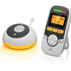 Motorola Digital Audio With Baby Care Timer Baby Monitor - White
