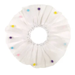 My Cheerleader Pom Pom White Tutu Skirt And Accessory Set