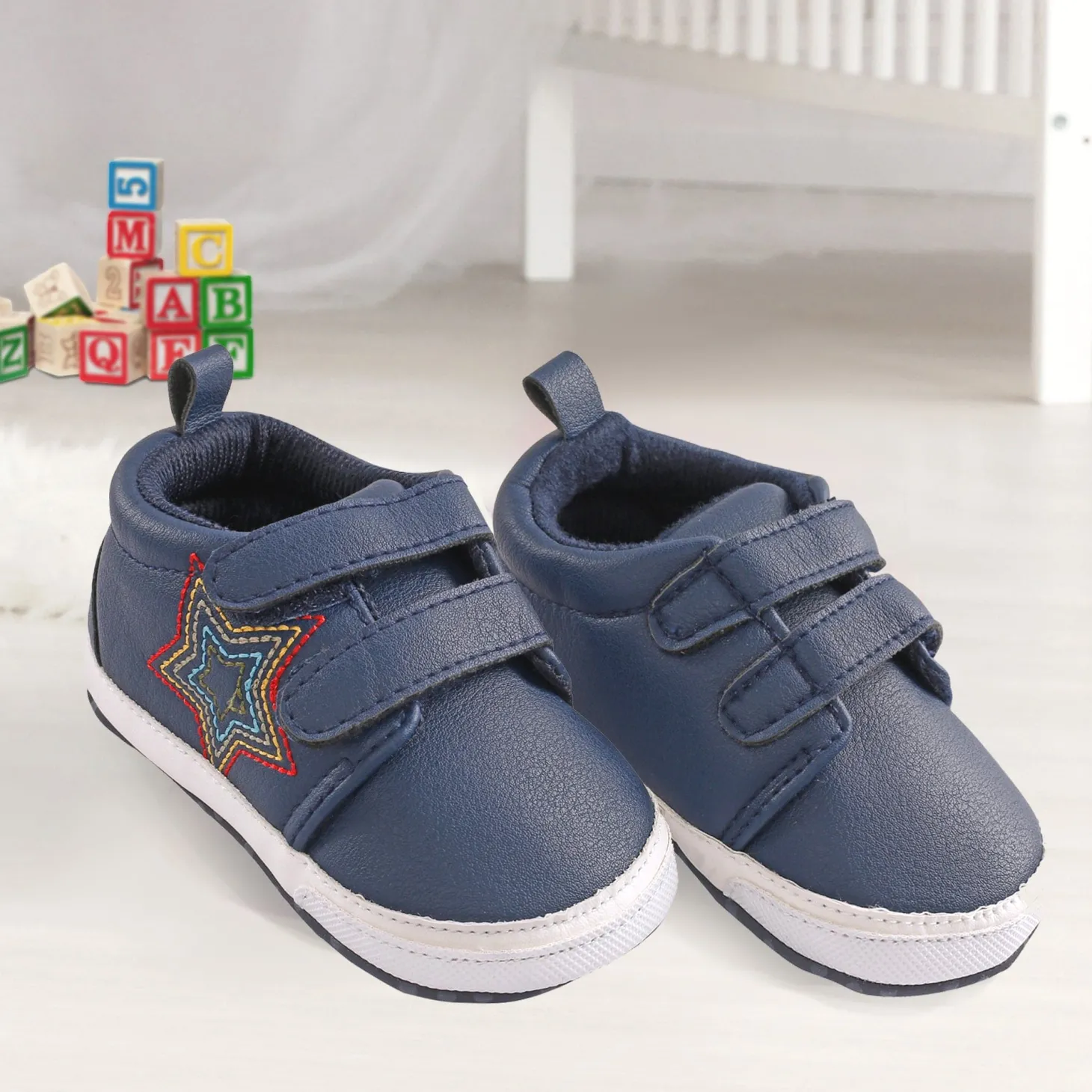 My Star Blue Casual Booties