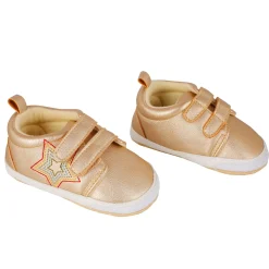 My Star Gold Casual Booties