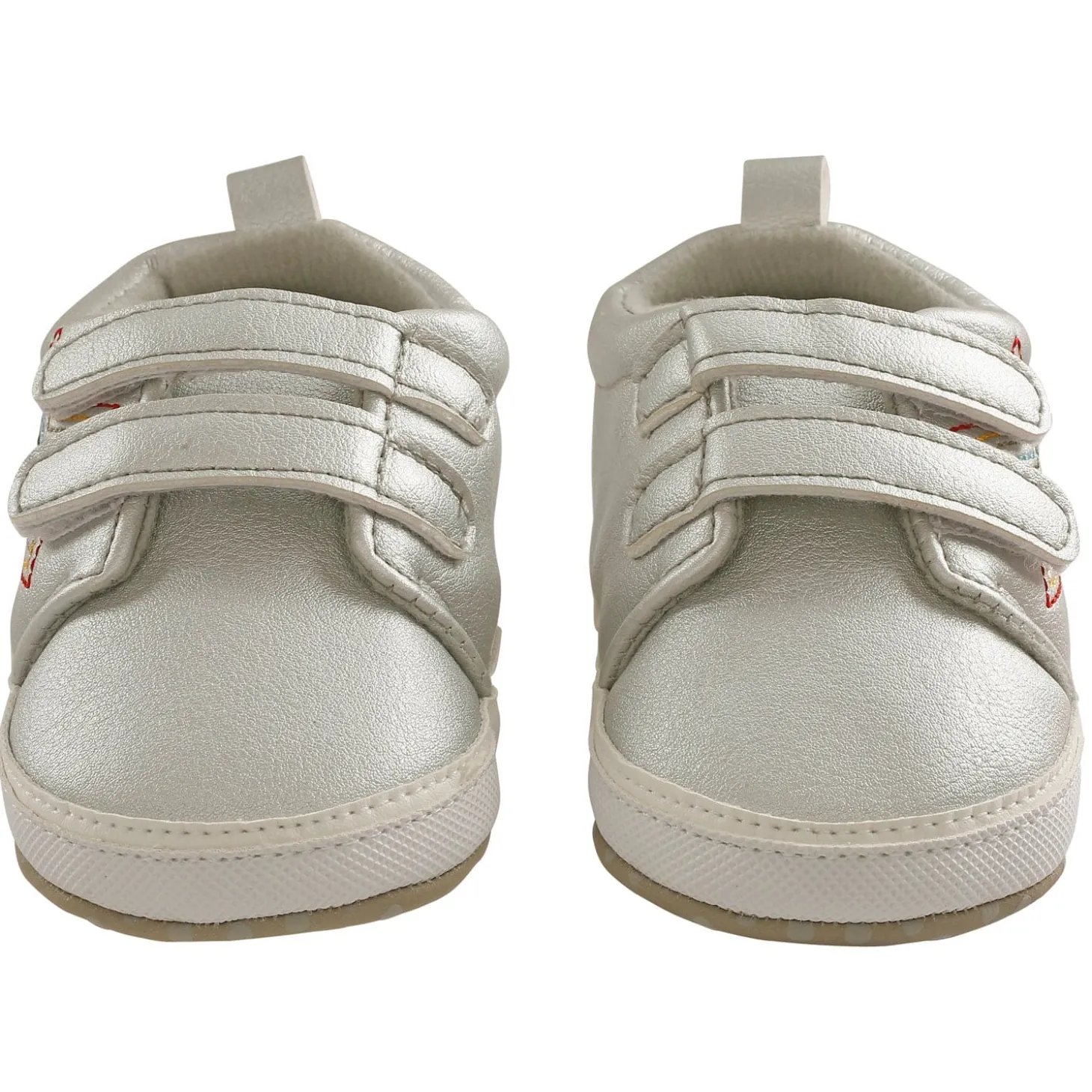 My Star Silver Casual Booties