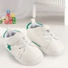 My Star White And Green Casual Booties
