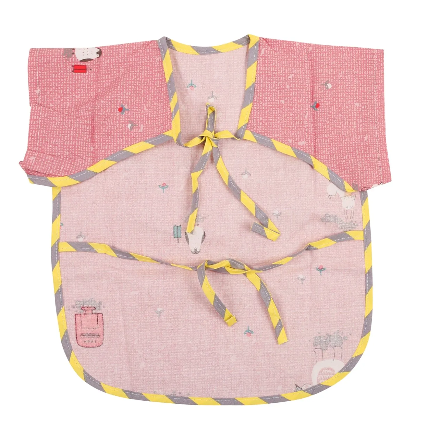 Nature Lover Pink Wear Me Bib