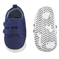 Navy Blue Casual Booties