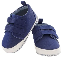 Navy Blue Casual Booties