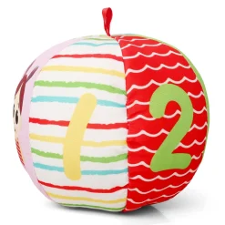 Numbers Blue Rattle Ball