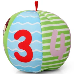 Numbers Pink Rattle Ball