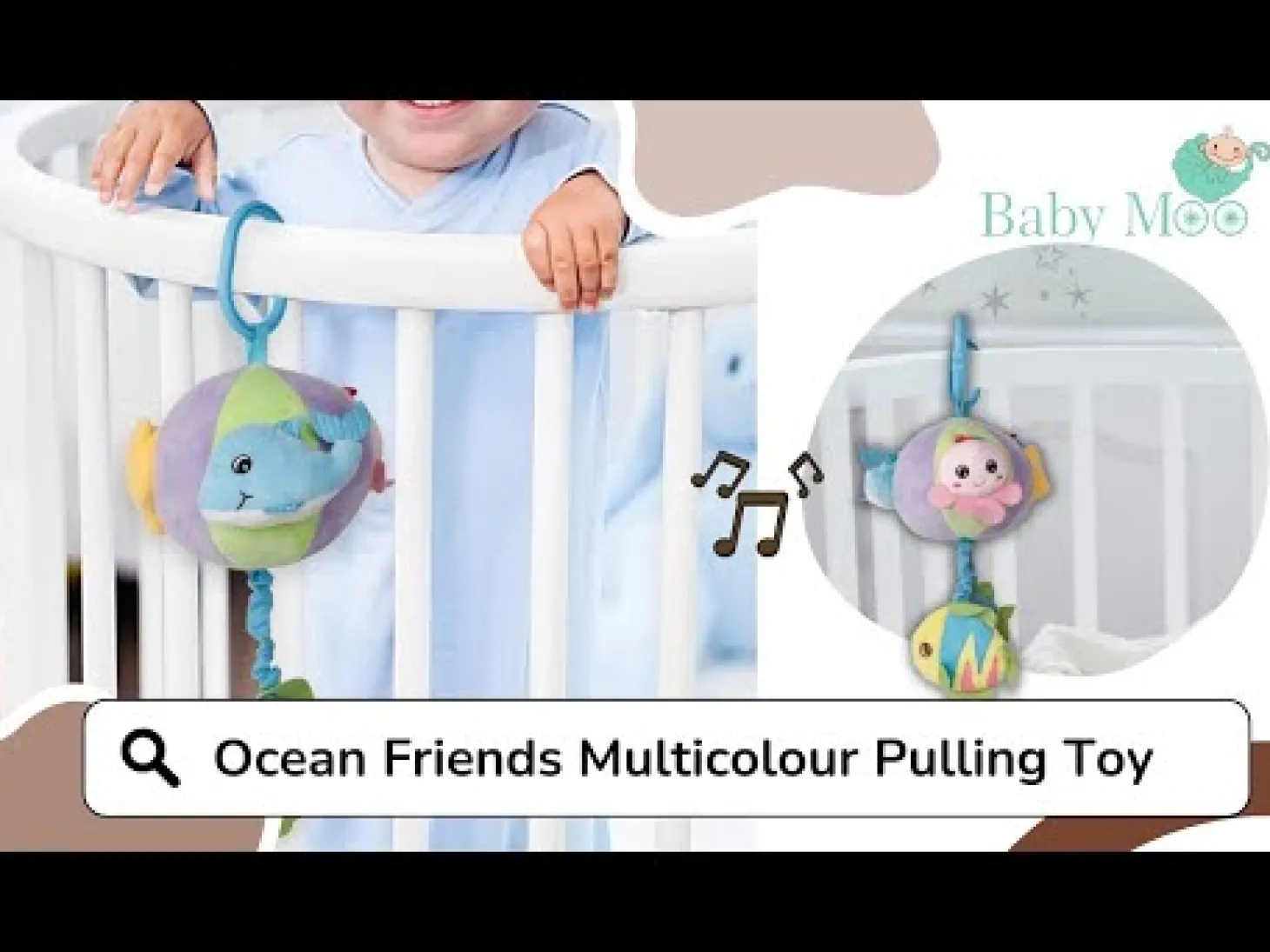 Ocean Friends Multicolour Pulling Toy