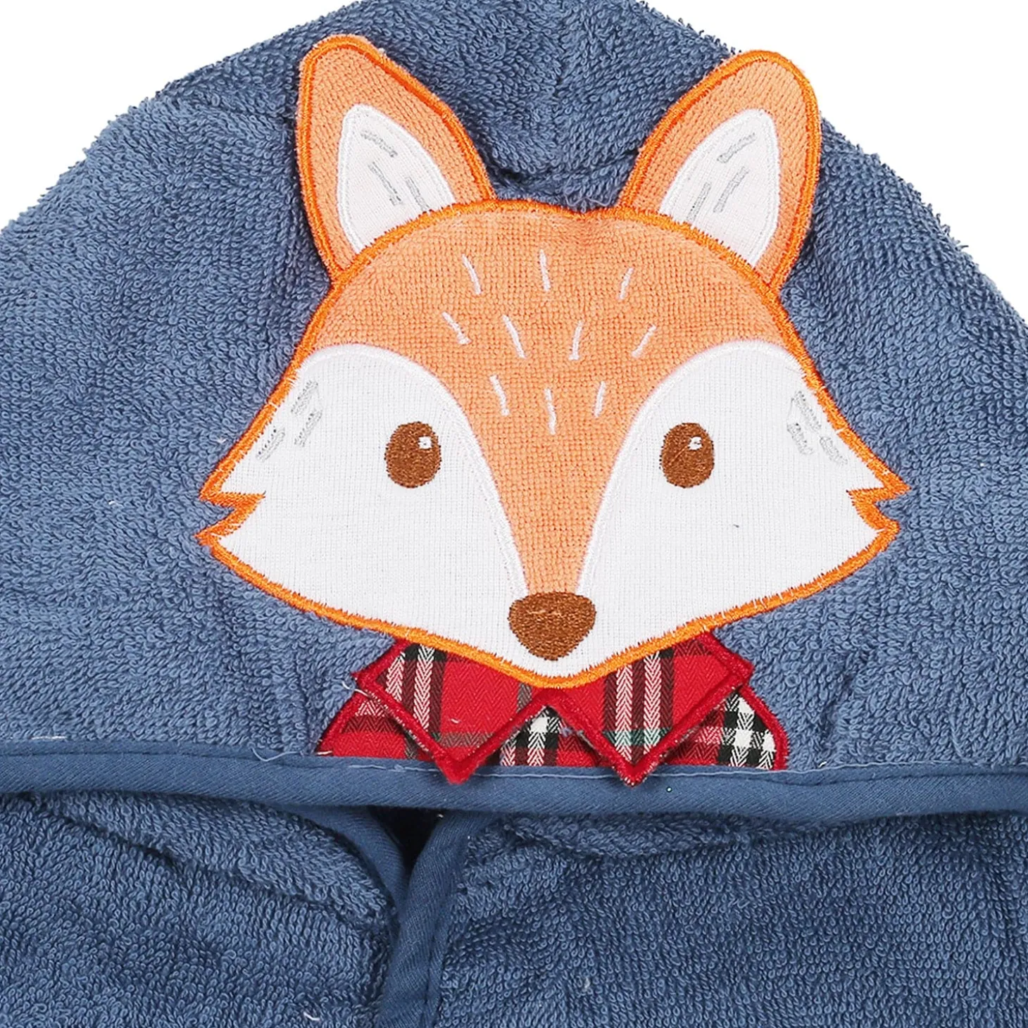Orange Stripe Blue Star Bathrobe