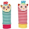 Owls In Love Multicolour Set of 2 Socks Rattle