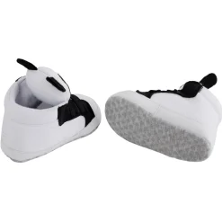 Panda Black Velcro Booties