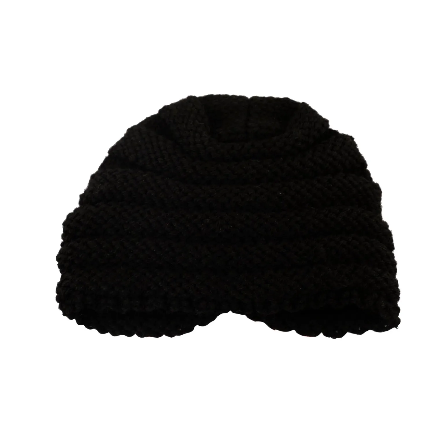 Partywear Black Turban Cap