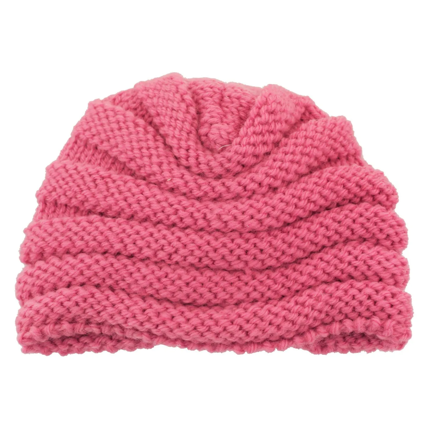 Partywear Pink And Gold Turban Cap