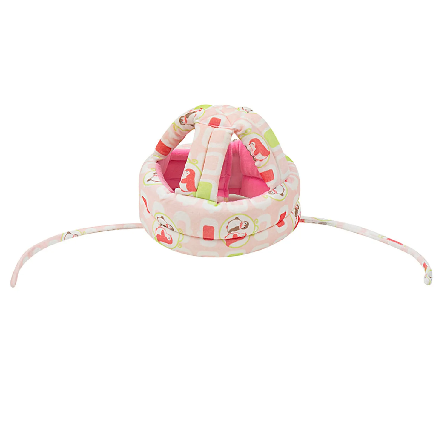 Penguin Pink Cushioned Safety Helmet