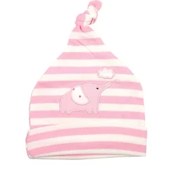 Pink Elephant 3 Pk Caps