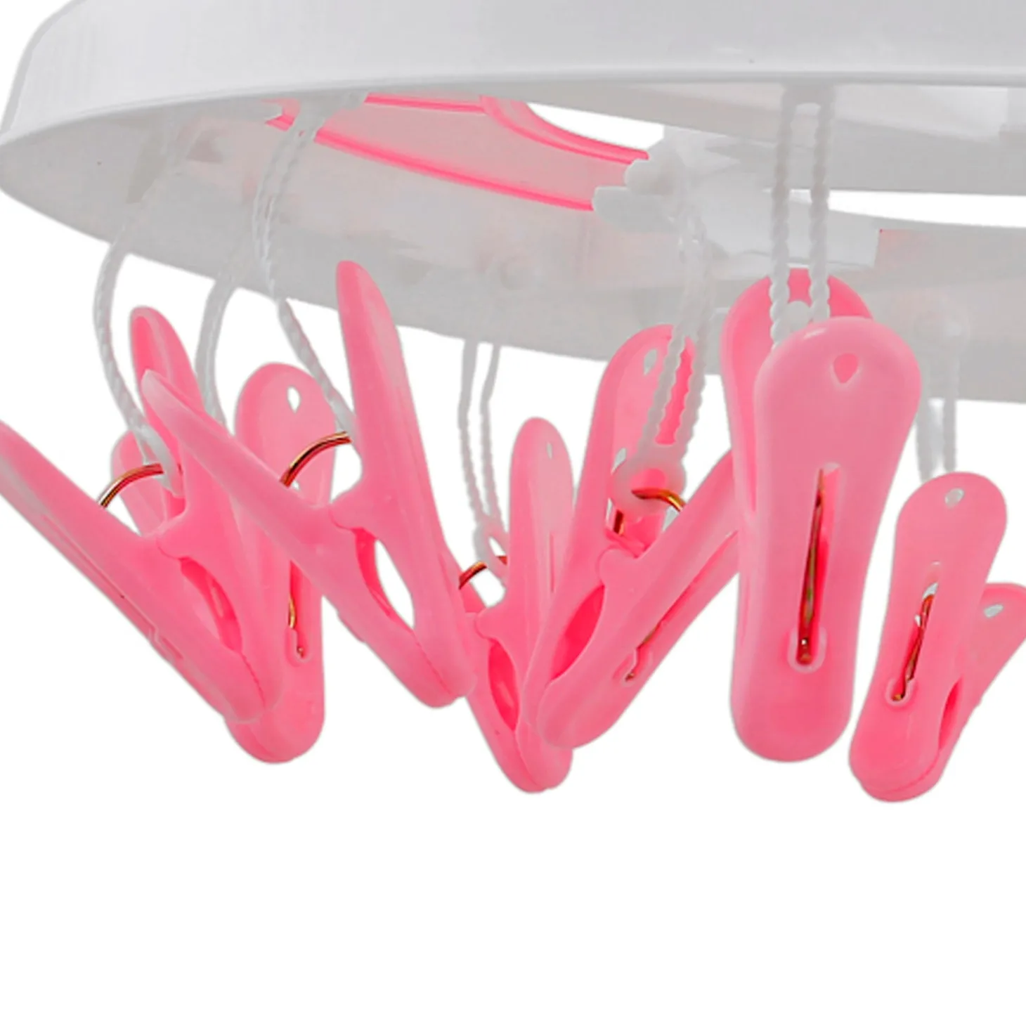 Pink Premium Oval Clip Hanger