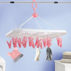 Pink Premium Rectangular Clip Hanger