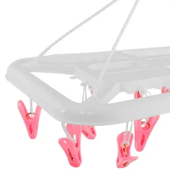 Pink Premium Rectangular Clip Hanger