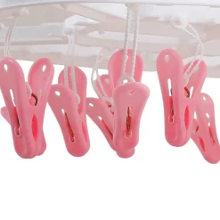 Pink Premium Rectangular Clip Hanger